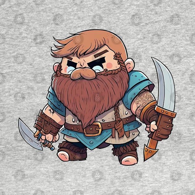 dnd dwarf warrior1 by FerdyStoreshop